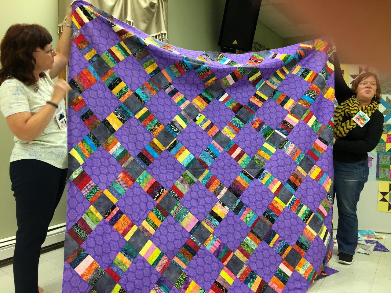 Veronica's Purple Quilt