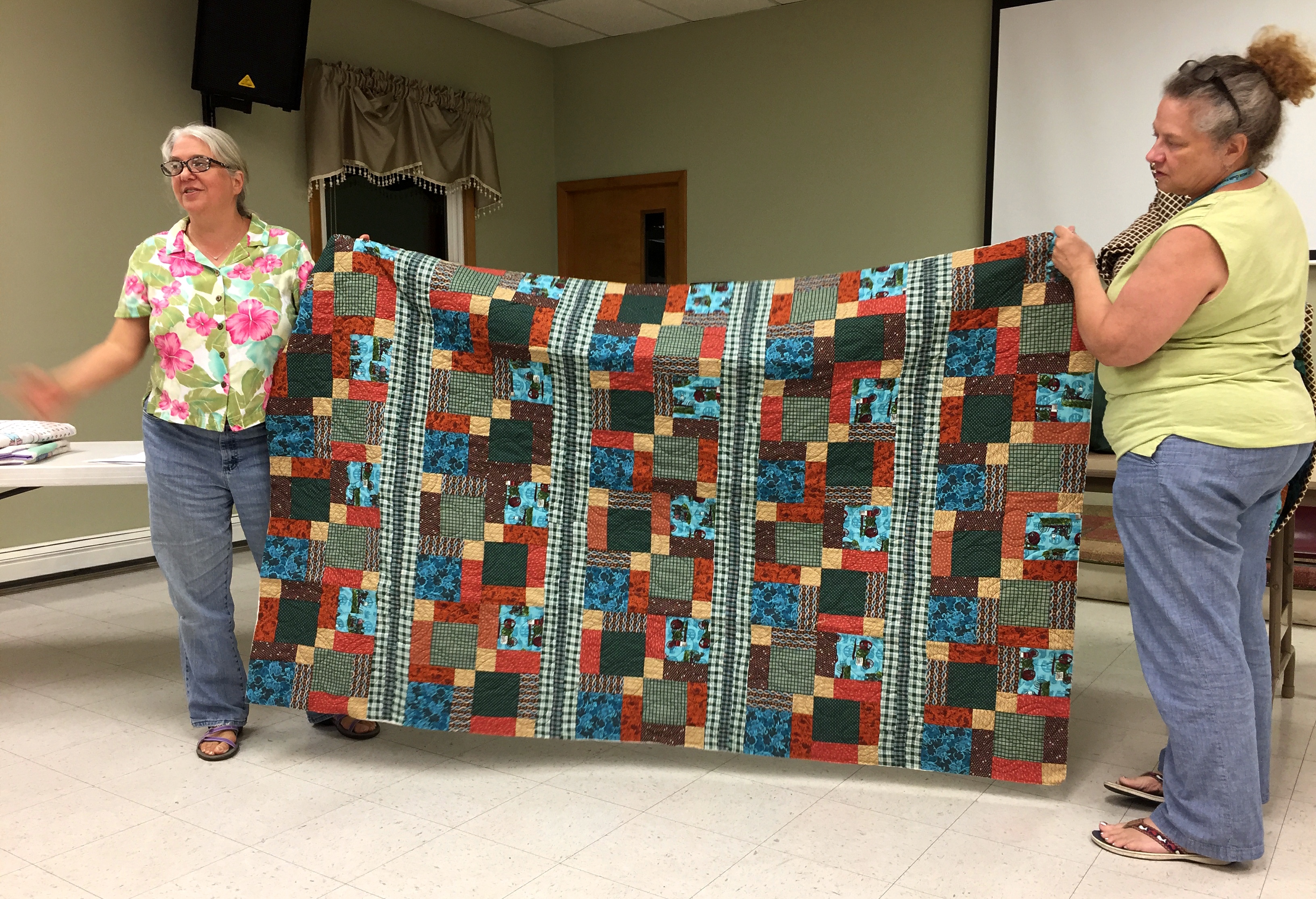 Debby's Vets and Veggies Quilt