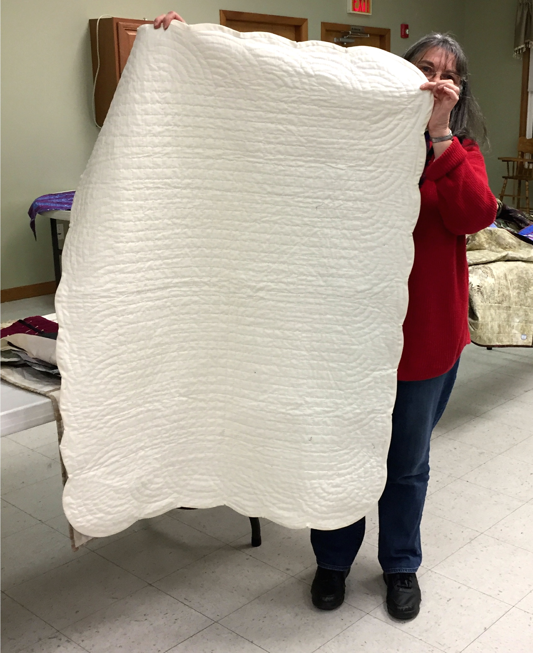 Bonnie's Whole Cloth Quilt