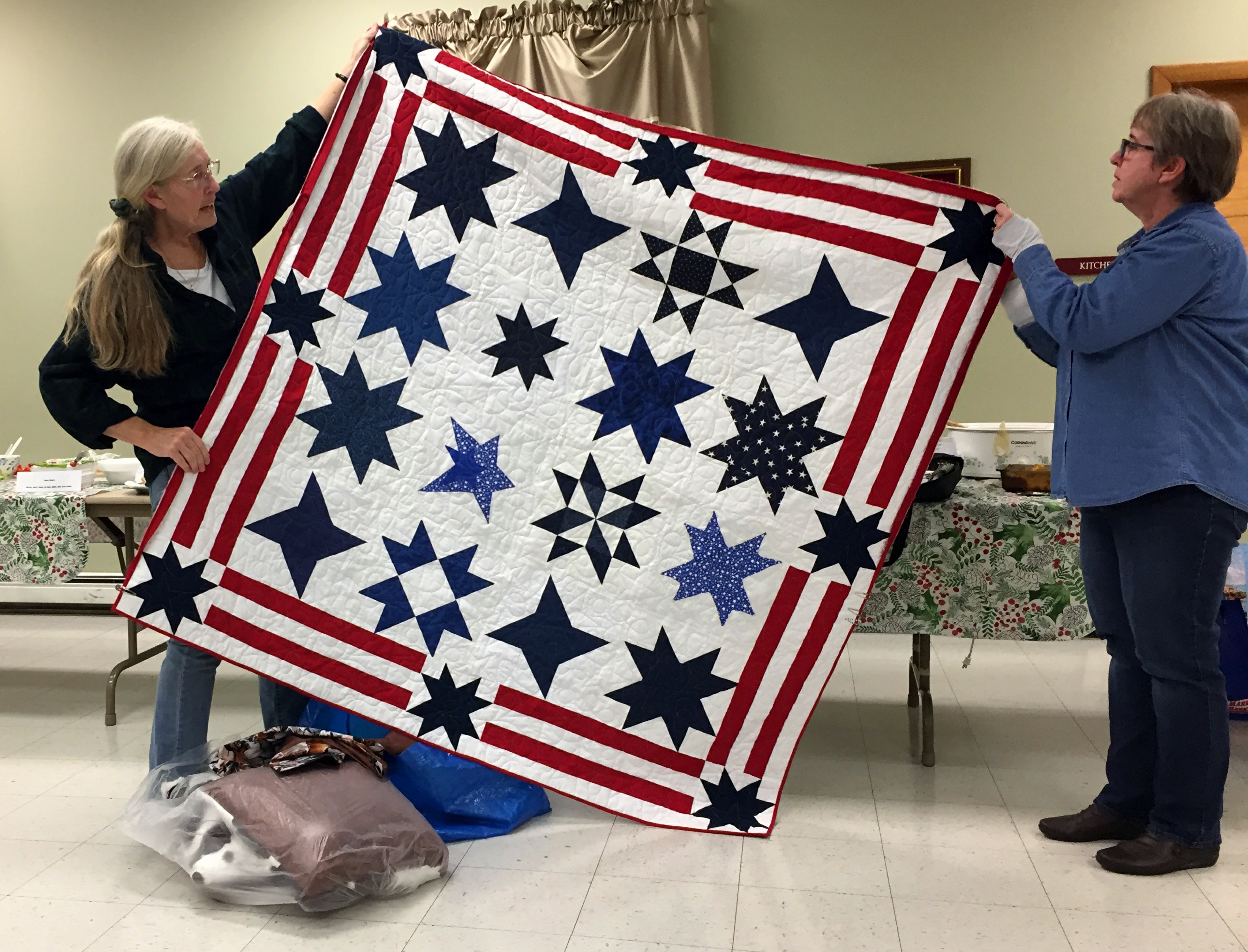 Kathy's Quilt of Valor
