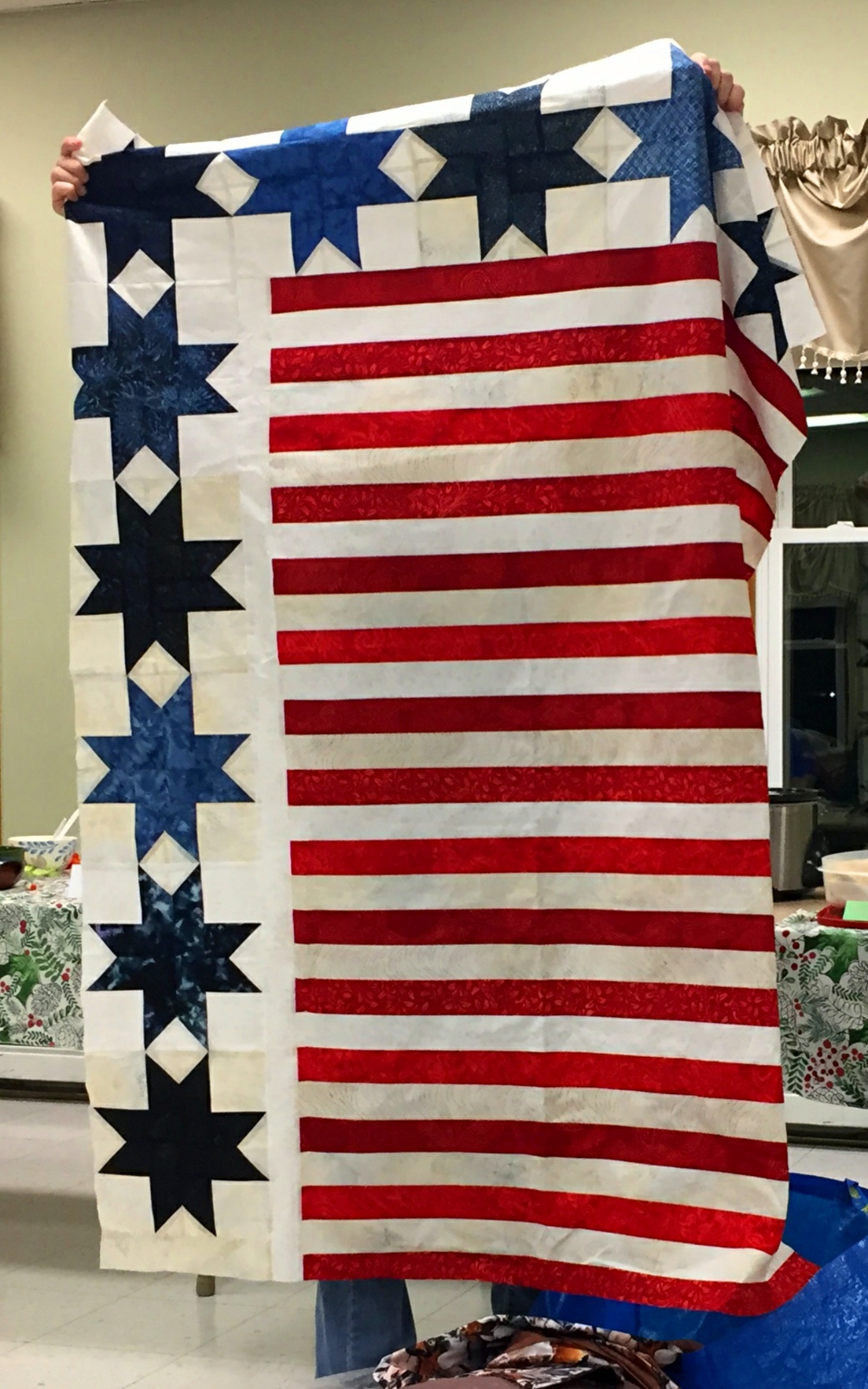 Kathy's Stars and Stripes Quilt