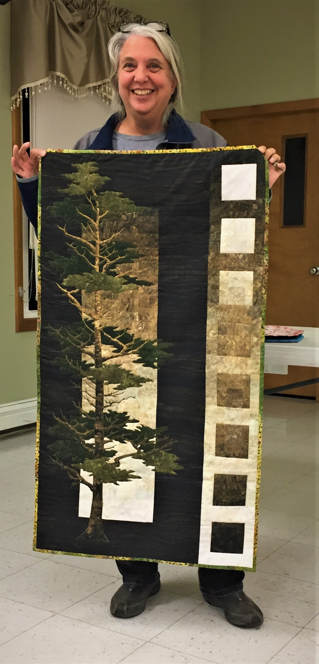 Debby and Panel Quilt