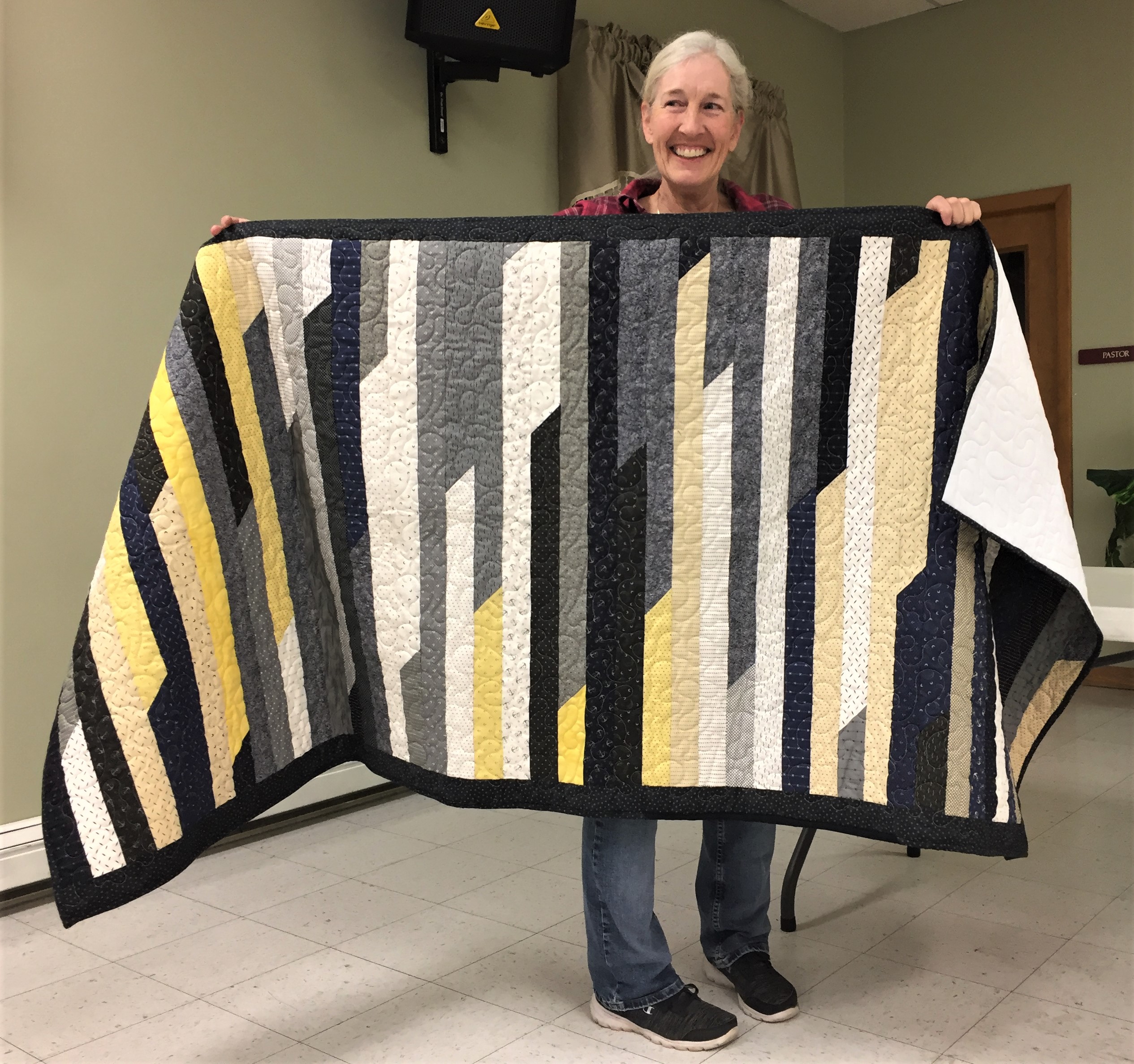 Kathy's Jelly Roll Quilt