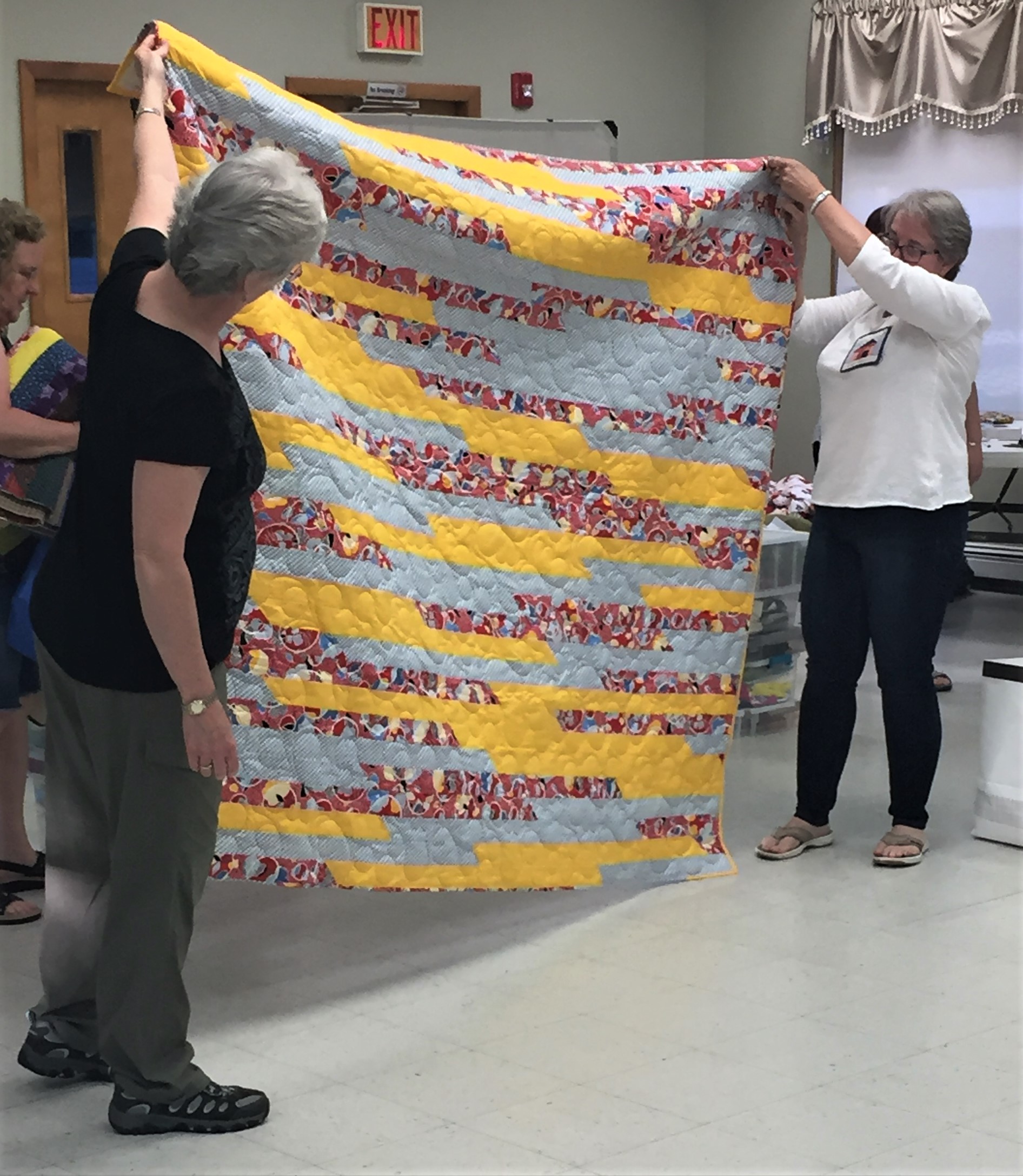 Cindy Jelly Roll Race Camp Sunshine Quilt