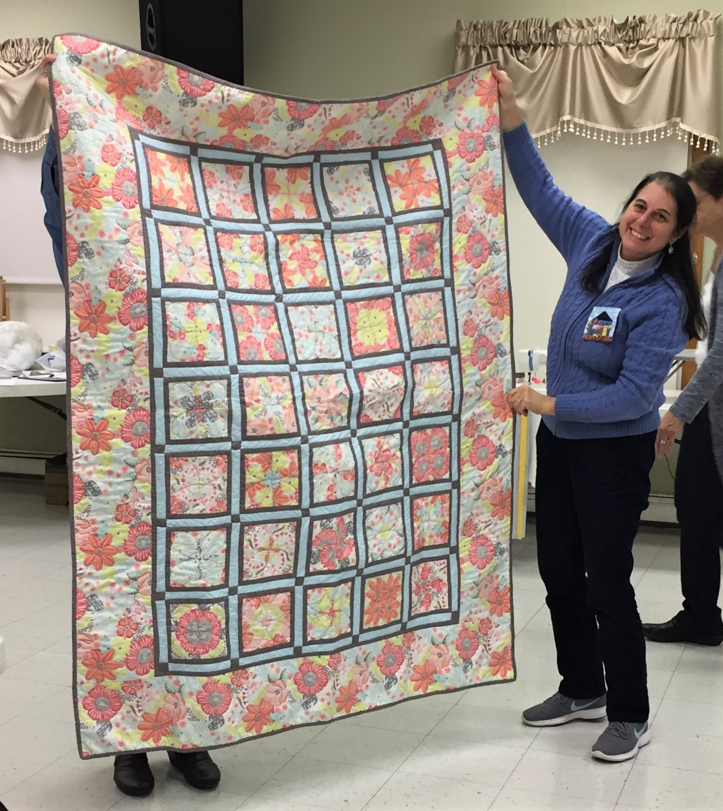 Barbara's Four-Patch Posey Quilt