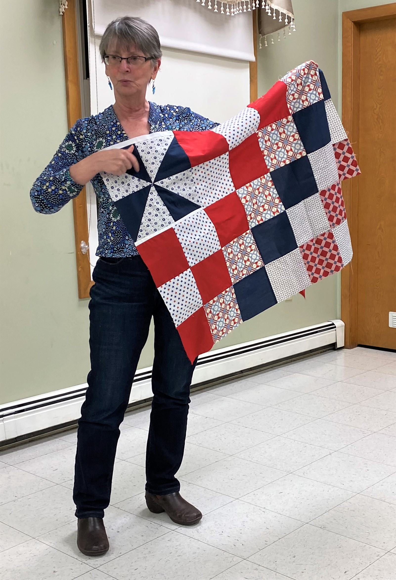 Pennant Quilt Top