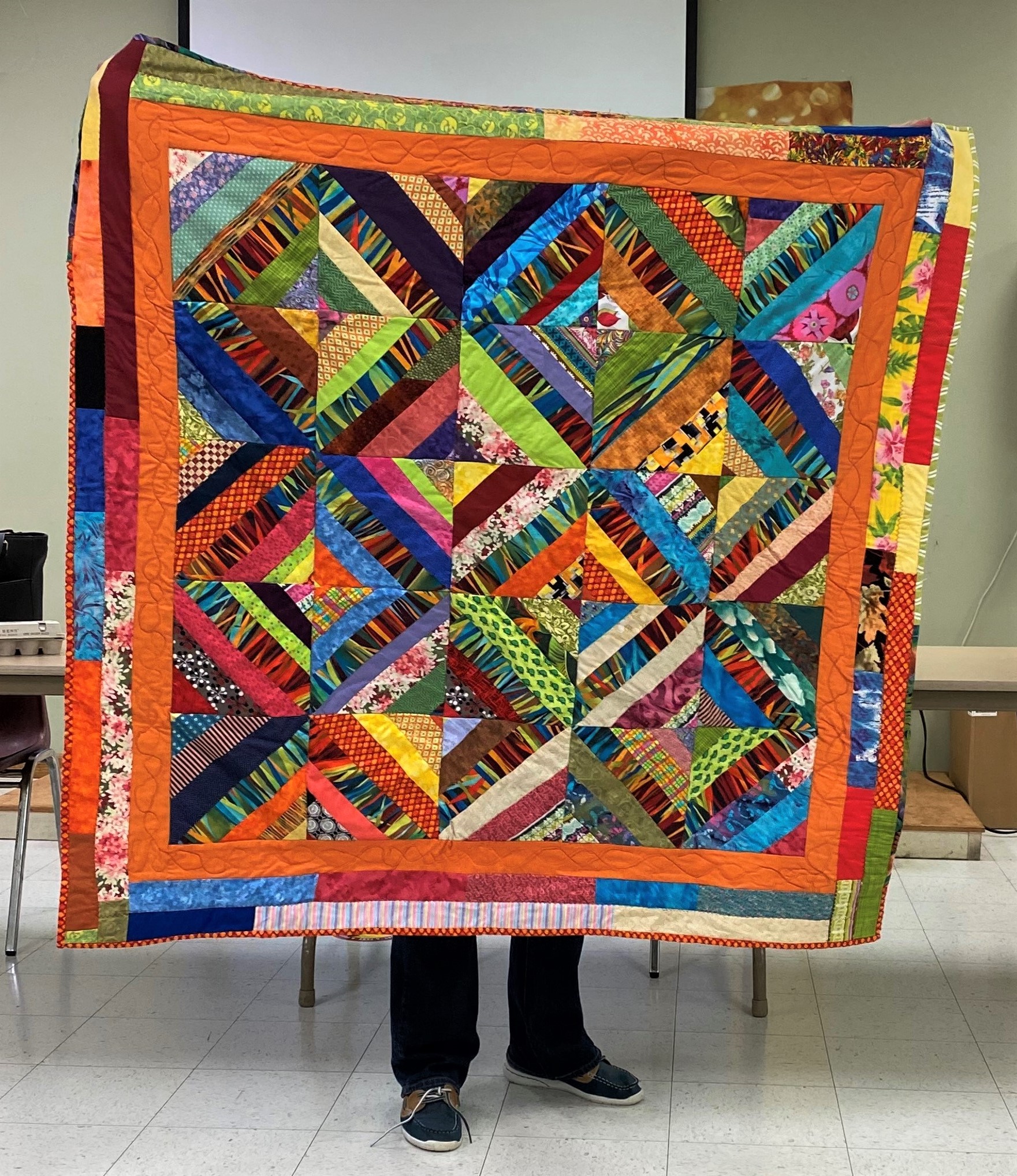 Sharon's String Quilt