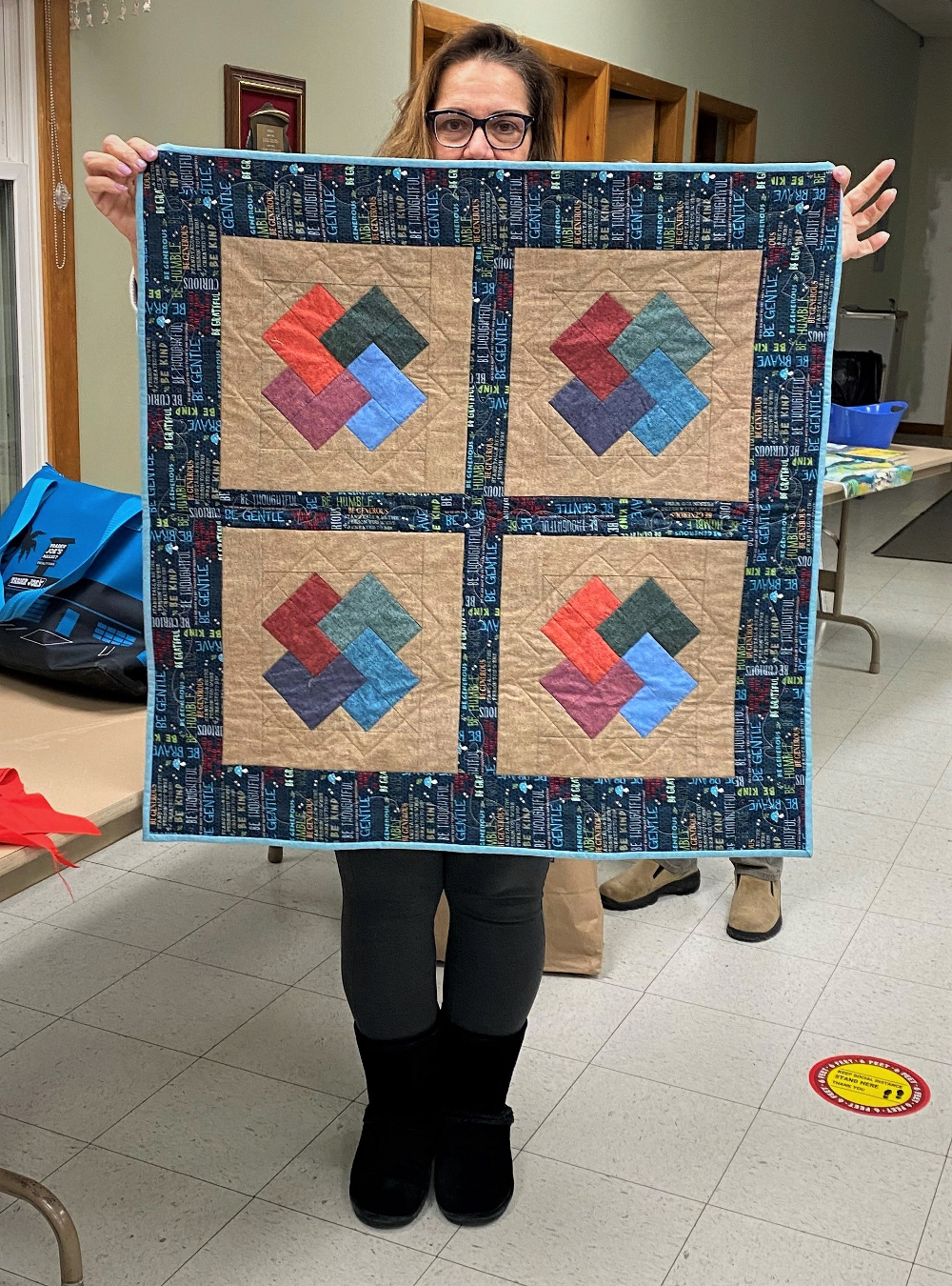 Baby Quilt Donated by Christa