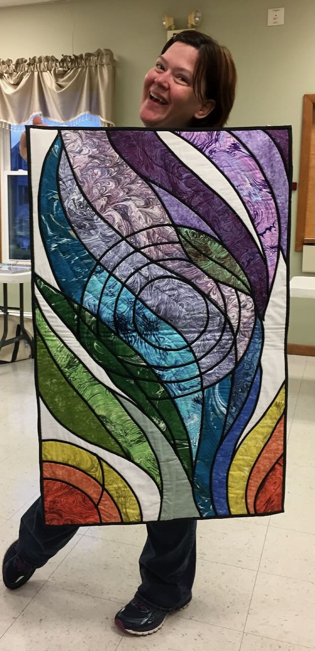 201705_mp_Veronica with a Bobbie Bergquist quilt