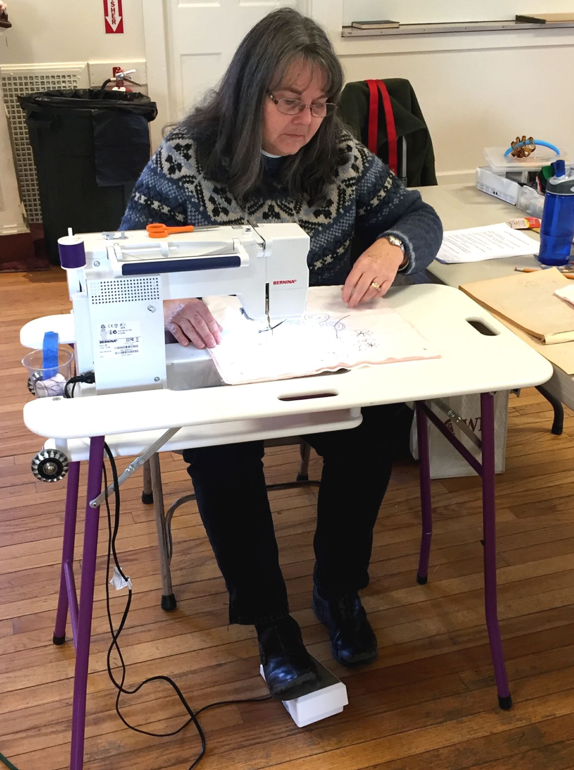 201802_ws_Bonnie Free motion quilting