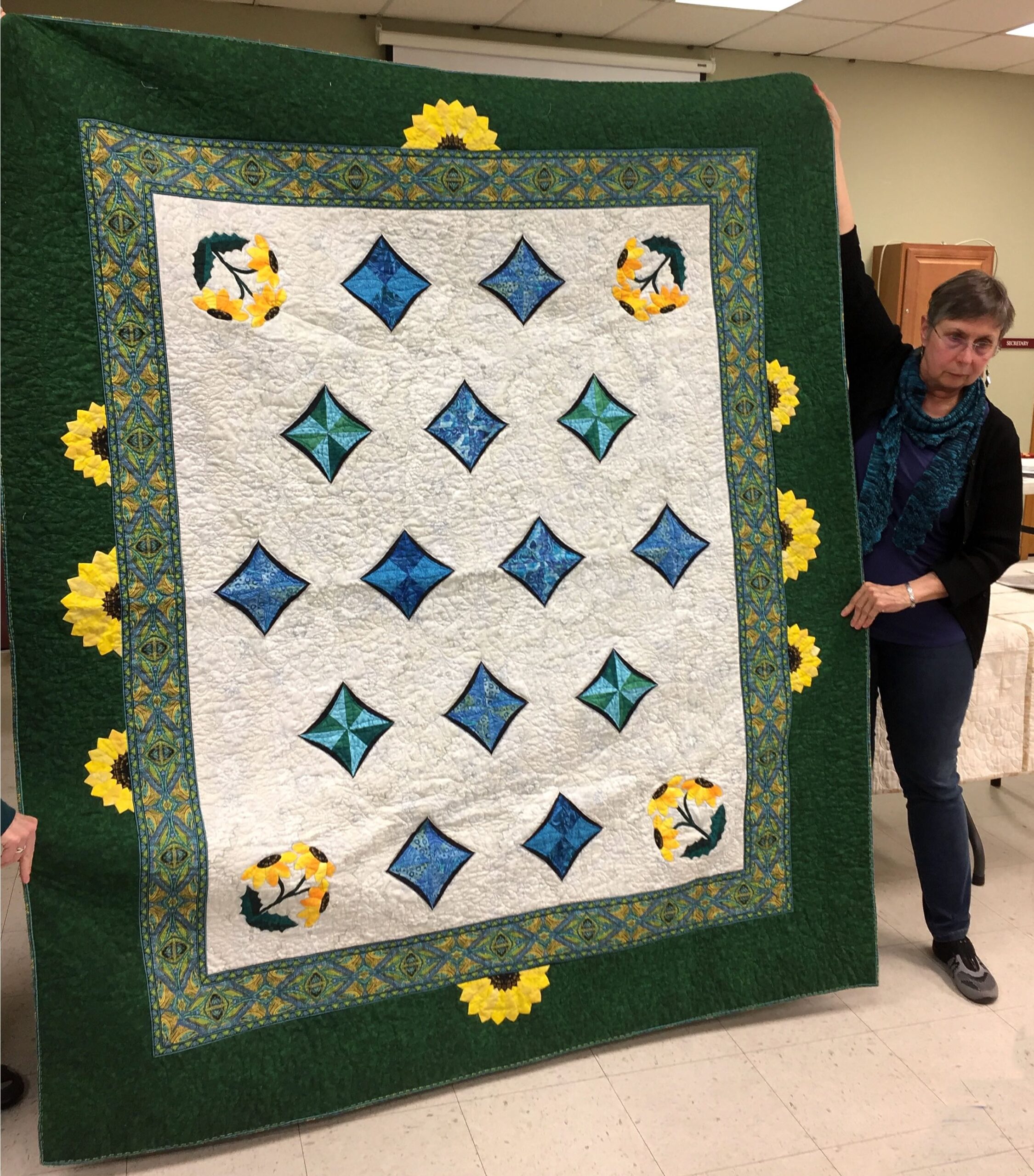 201804_gm_Linda_s Sunflower Quilt
