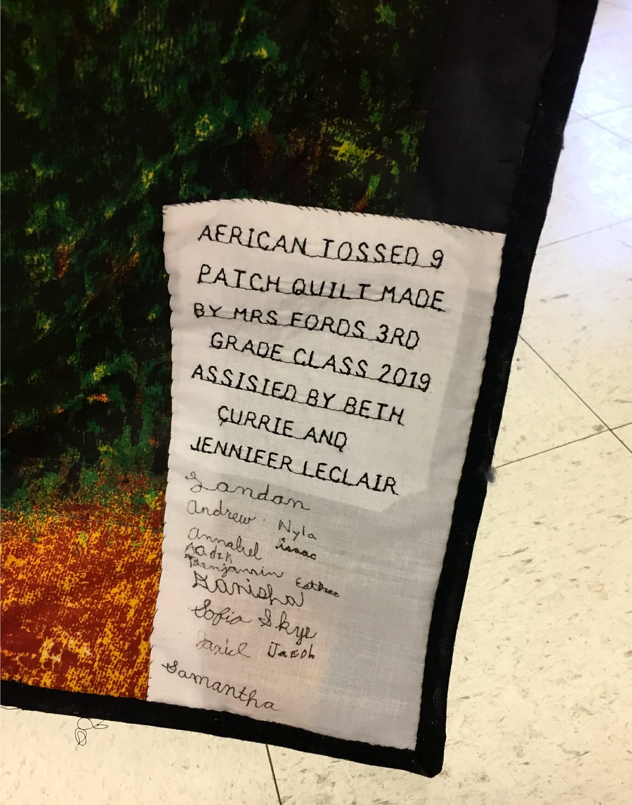 201902_os_Third Grade Quilt Label